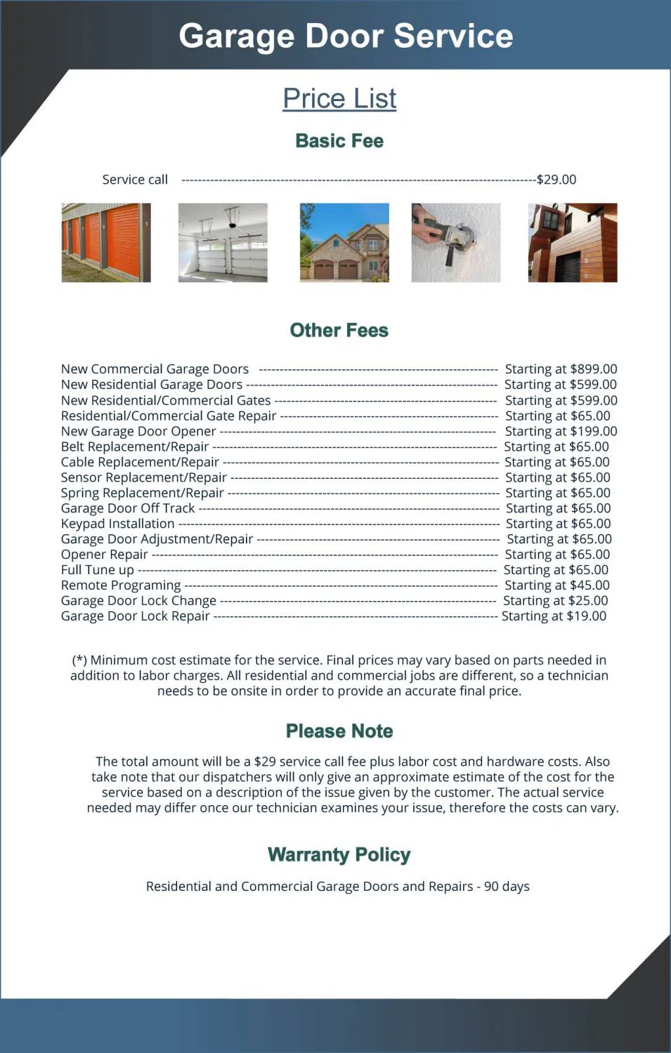 Golden Garage Door Service Seattle, WA 206-319-5682