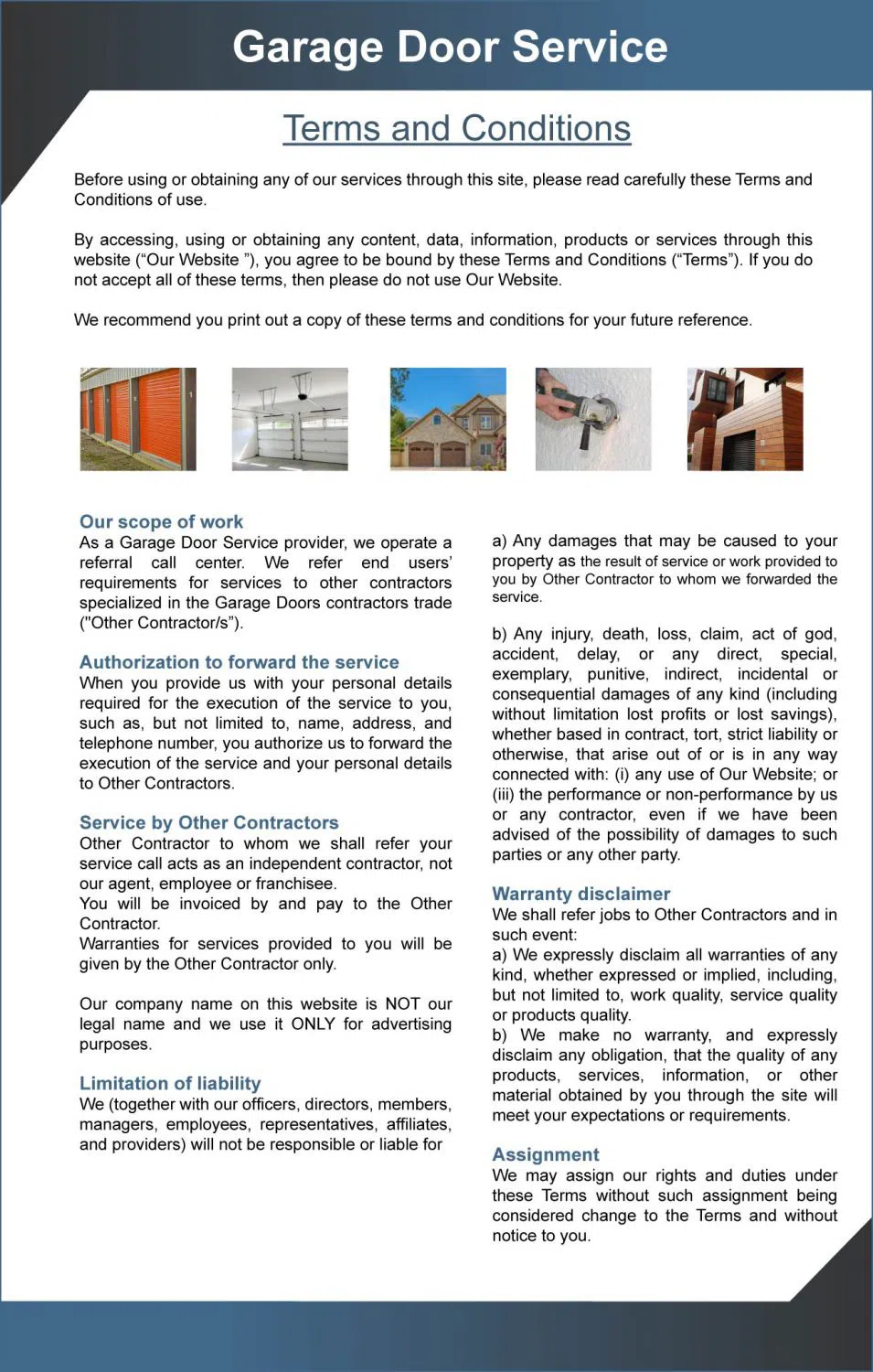 Golden Garage Door Service Seattle, WA 206-319-5682